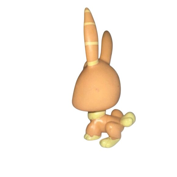 RABBIT #1565 - Authentic Littlest Pet Shop - Hasbro LPS Orange - Picture 2 of 4